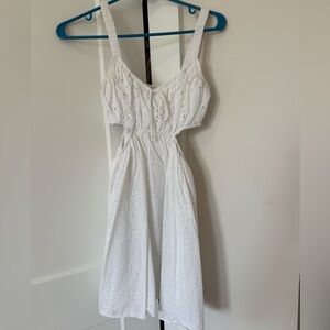 American eagles white sundress size xs